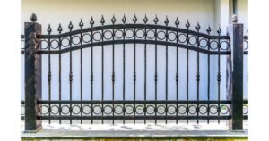 How To Keep Dog In Wrought Iron Fence