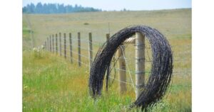 How to bury dog fence wire