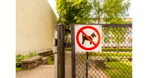 Dog Fence With Gate